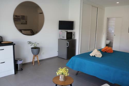 Apartamento Est�dio T�rreo Com Piscina E Jardim