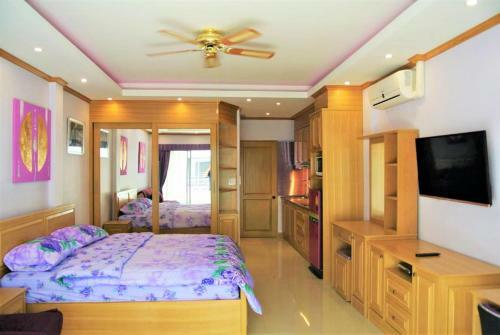 Apartamento Spacious 3rd Floor Studio At Baan Suan Lalana
