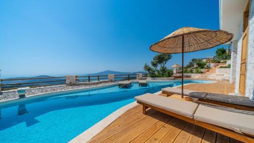 Kalkan Villa Sleeps 6 With Pool And Air Con