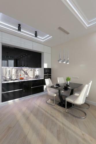 Black&white Apartment In Smart Plaza