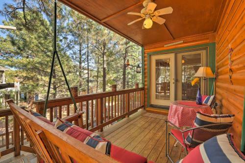Rustic Cabin With Deck About 4 Mi To Old Town Flagstaff!