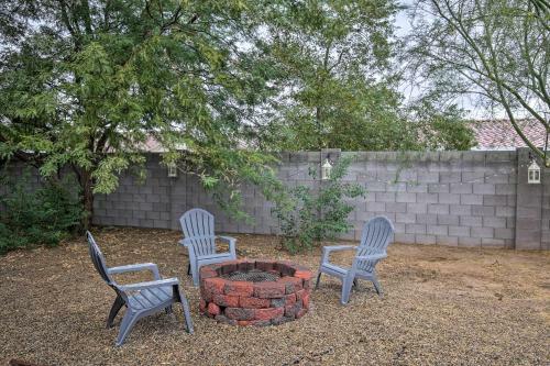 Yuma Retreat With Fire Pit In A Golf Course Mecca!
