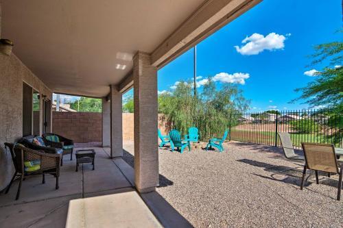 Gilbert Getaway With Fire Pit And Grill On Golf Course!