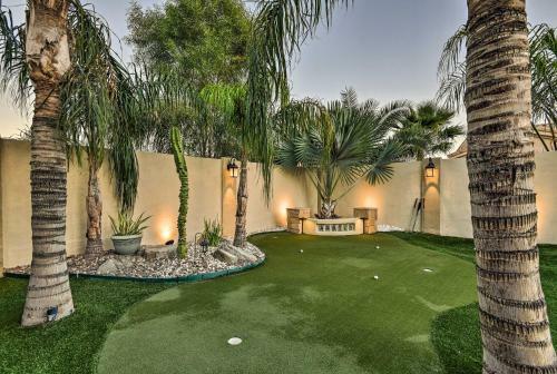 Lux Gilbert Home W/pvt Heated Pool+putting Green!