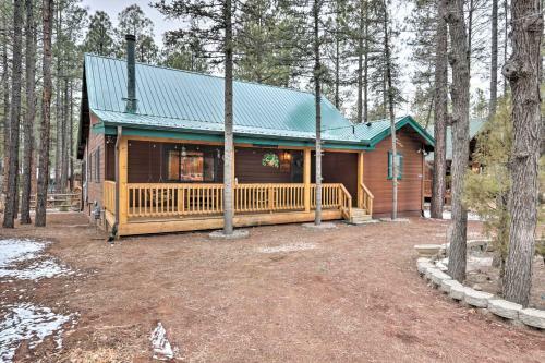 Inviting Bear Pine Cabin With Porch And Deck!