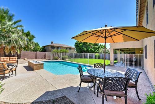 Spacious Litchfield Park Home With Yard, Heated Pool