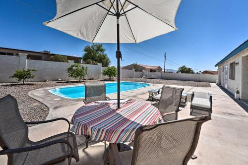 Bright Lake Havasu City Abode With Private Pool