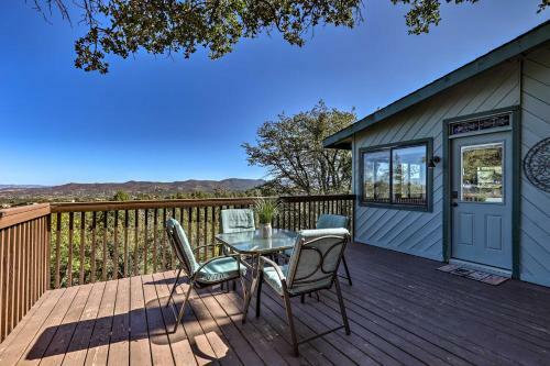 Prescott Cabin With Deck And Mtn Views 4 Mi Downtown!