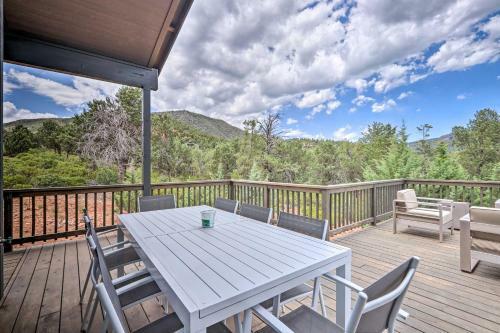 High-end Pine Cabin With Fire Pit And Mtn Views!