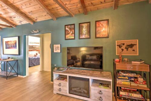 Prescott National Forest Cabin With Game Room!