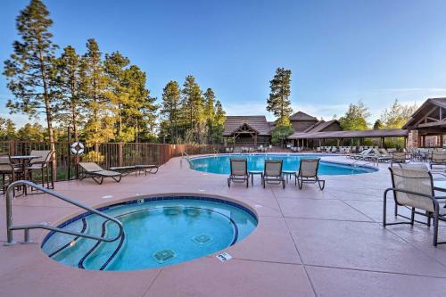 Show Low Townhome With Deck And Barbecue Grill!