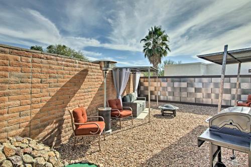 Tucson Home With Landscaped Backyard Patio And Fire Pit