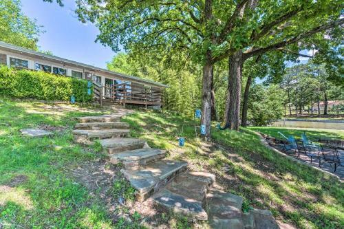 Lakefront Hot Springs Home With Updated Deck And Dock!