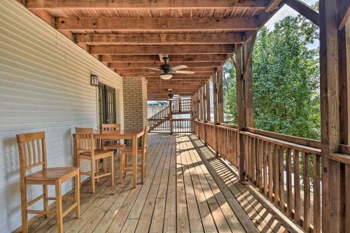 Hot Springs Home On Lake With Private Boat Dock!