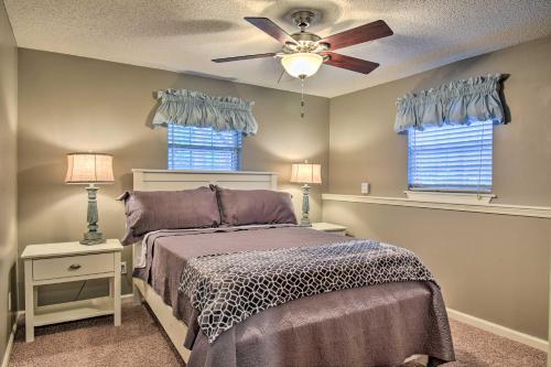 Hot Springs Home On Lake With Private Boat Dock!