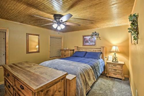 Waterfront Lake Hamilton House With Boat Dock!