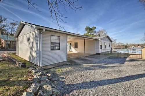 Waterfront Lake Hamilton House With Boat Dock!