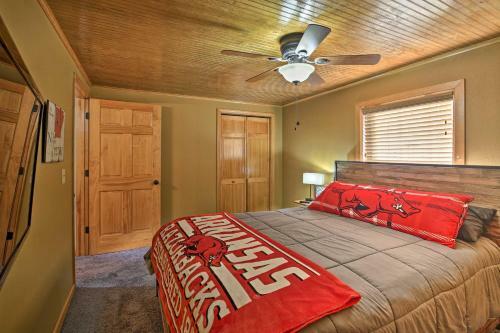 Waterfront Lake Hamilton House With Boat Dock!
