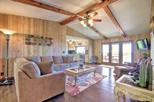 Lake Norfork Home With Waterview Patio And Balcony