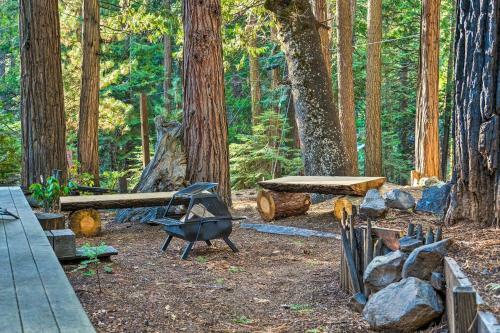 Cabin With Fire Pit Mins To Vineyards And Hiking!