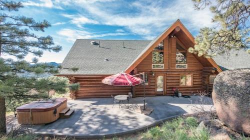 Ultimate Escape In The Rockies Log Home #3150