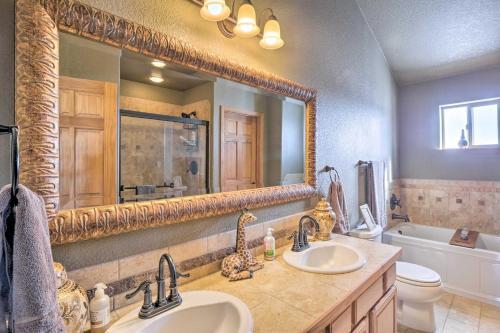 Inviting Lodge In Fairplay With Private Deck!