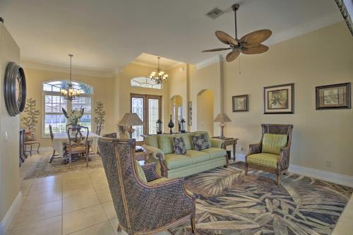 Waterfront Cape Coral Home With Private Dock And Lanai