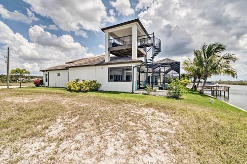 Luxury Waterfront Cape Coral Home With Pool!