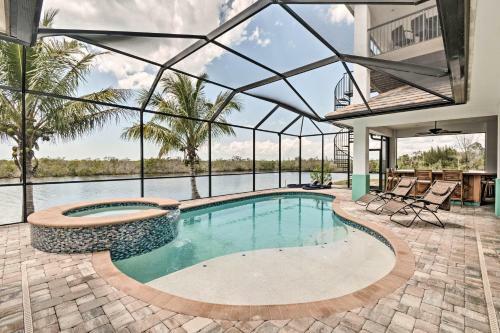 Luxury Waterfront Cape Coral Home With Pool!