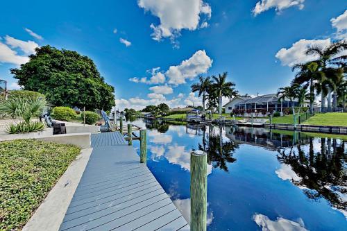Canal-front Escape - Heated Pool, Spa, Gulf Access Home