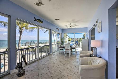Oceanfront Island Escape With Golf Cart And Decks