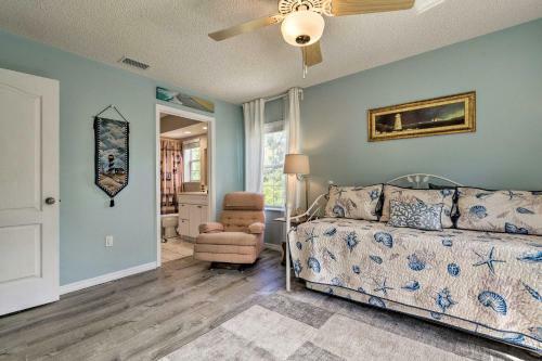 Crystal River Home With Dock, 1 Mile To Boat Launch