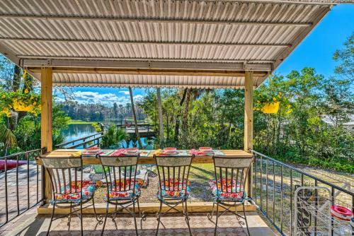 Riverside Dunnellon House With Private Dock And Kayaks!