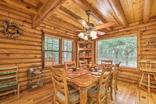 Quiet Inverness Log Cabin With Furnished Deck!