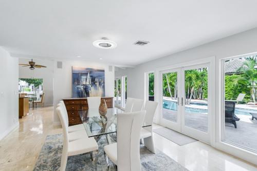 New Listing! Luxe Waterfront With Pool & Boat Dock Home