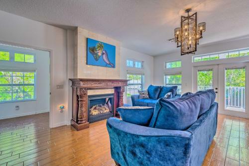 Tropical Canalfront Escape With Decks And Dock!