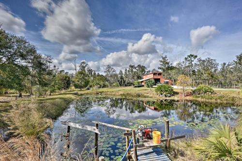 Sebring Ranchero Log Cabin On 40-acre Farm!