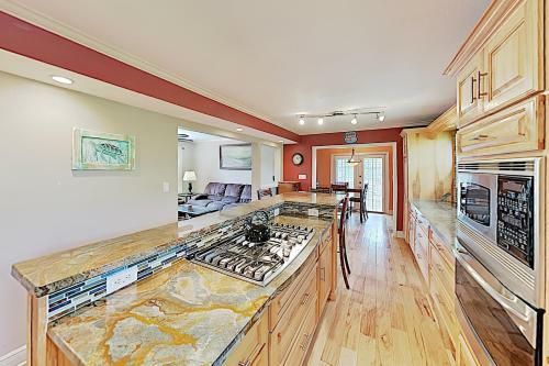 New Listing! Waterside Haven With Gourmet Kitchen Home