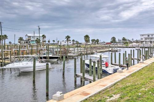 Beautiful Canalfront Mexico Beach Home With Deck