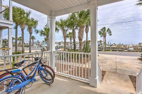 Beautiful Canalfront Mexico Beach Home With Deck