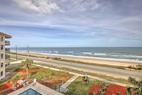 Apartamento Oceanfront Ormond Beach Condo With Balcony And Pool!