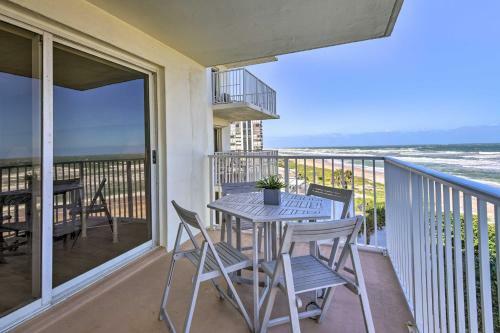 Apartamento Oceanfront Retreat With Pool Steps From Ormond Beach!