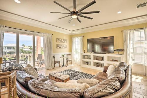 Spacious Palm Coast Oasis - Steps To Beach!