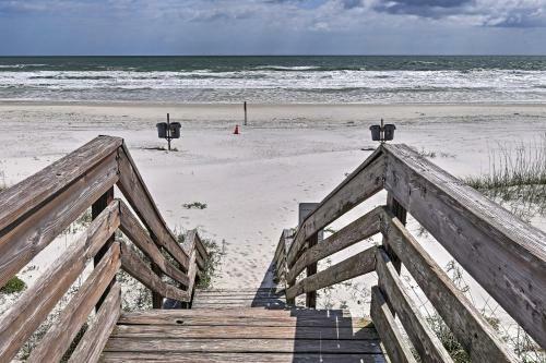 Breezy St Augustine House With Direct Beach Access!