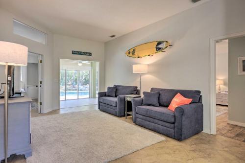 St Augustine Home With Pool, Walk To Beach!