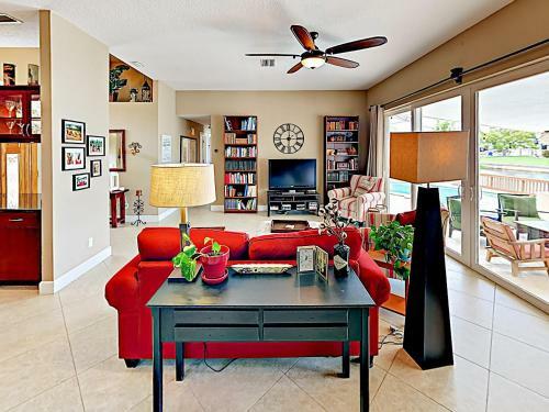 New Listing! Upscale Canal Home With Pool & Dock Home