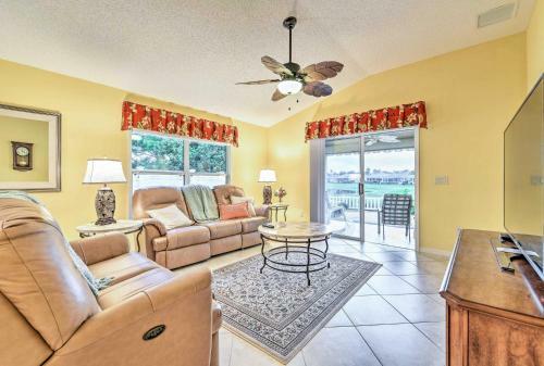 House On Golf Course, 2.5 Mi To Lake Sumter!