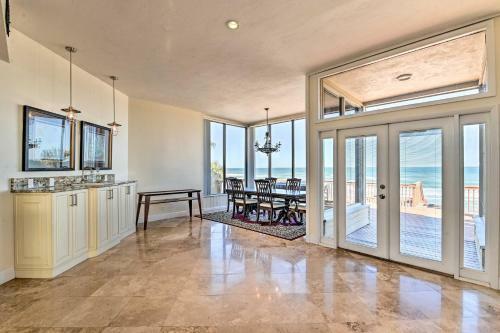 Oceanfront House By Ponce Inlet On No-drive Beach!