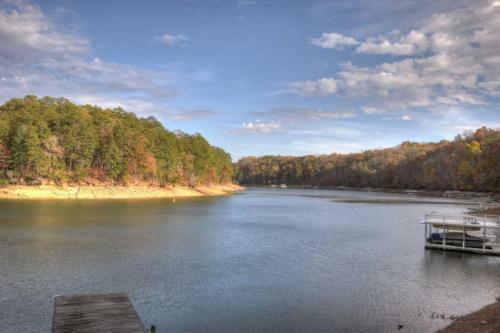 Birdhouse On Lake Blue Ridge