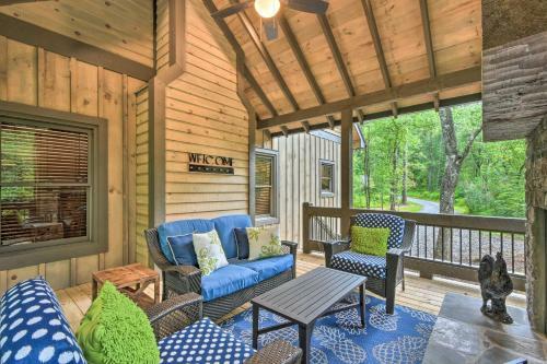 Quiet Cabin With Porch, 6 Mi To Blue Ridge Lake!